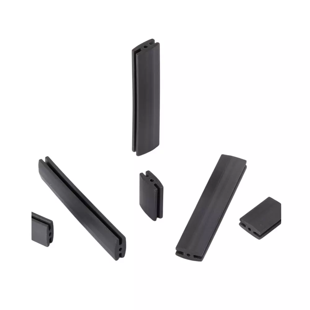 BIVAR Self-Retaining LED Mounts Extruded Polyvinyl Chloride T-1 3/4 (5 mm) LED Size Black, ERM 1-235