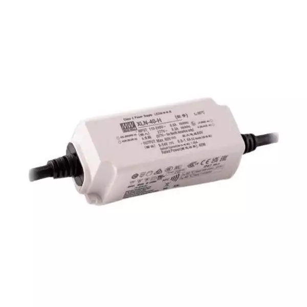Mean Well XLN-40-DA2 Series LED Drivers Power Supply 1 Output 114 mm (4.488 inch) With Dimming, XLN-40-H-DA2