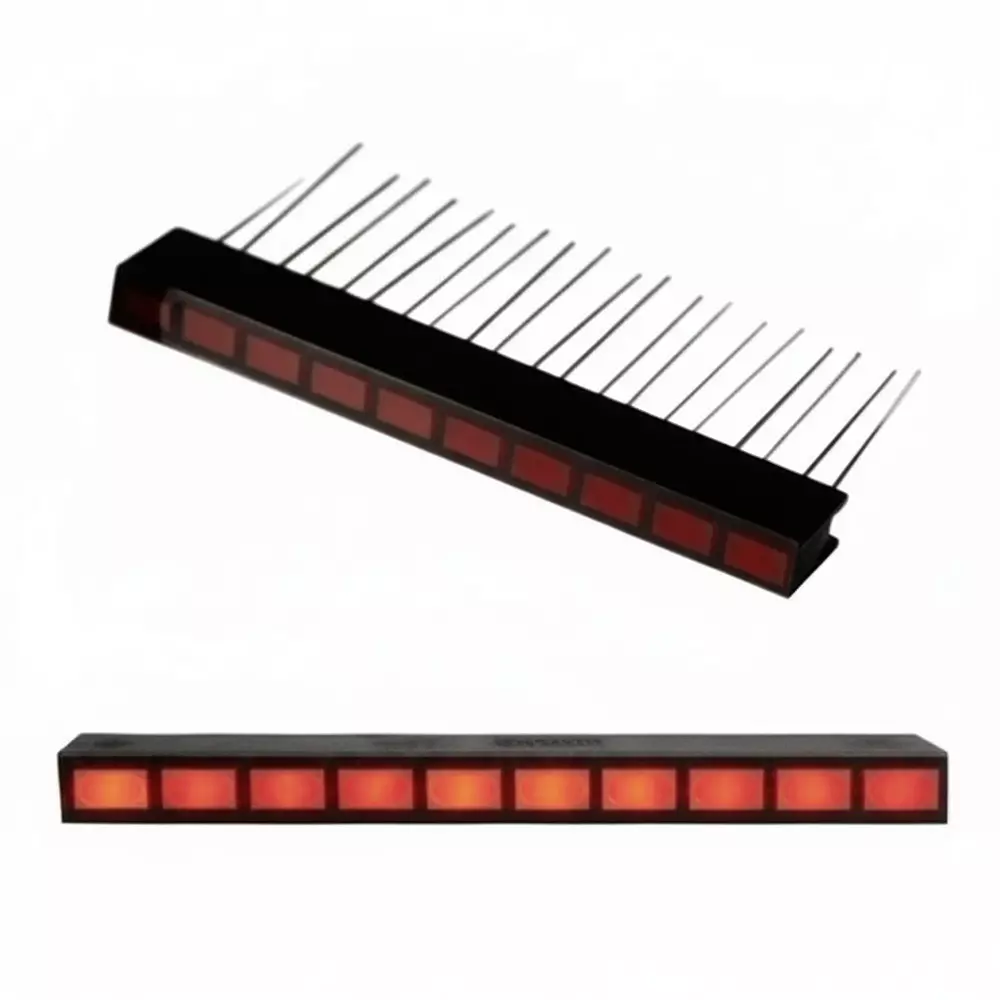 LUMEX LED Light Arrays 10 mcd Luminous Intensity Green Illumination Color, SSA-LXH1025GD