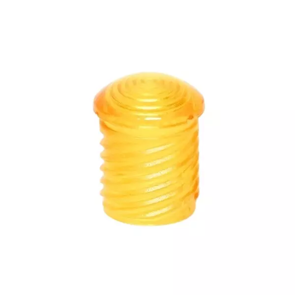 VCC LED Lenses Polycarbonate (PC) 5 mm LED Size Amber, CMC_441_ATP