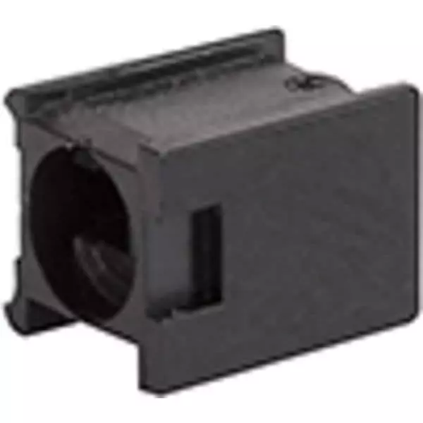 SCHURTER Led Holder AST Black TP T-1.75 5 mm, 35.9204