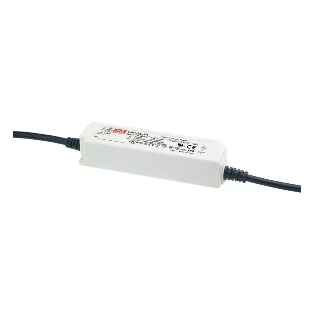 Mean Well LED Drivers Power Supply Chassis Mount 1 Output 25.38 W, LPF-25-54