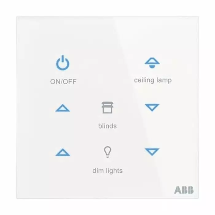 ABB Lighting Controller Sensor, Temperature, Flush Mount Mount, 2CKA006300A1602