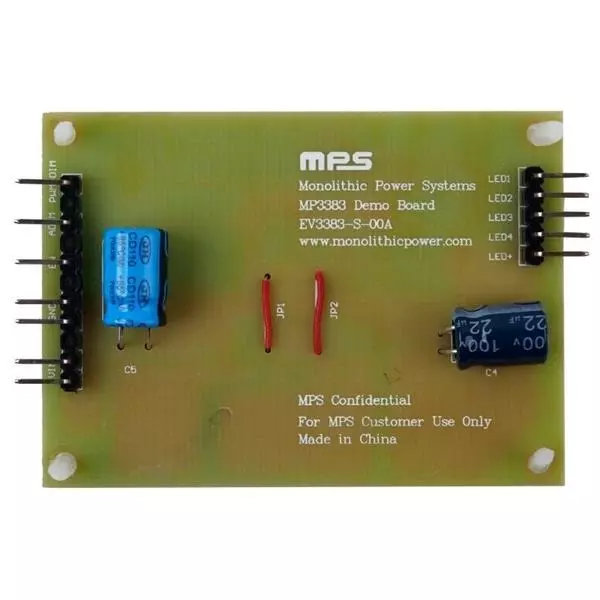 MPS MP3383 Series Evaluation Boards 6 to 33 V Operating Supply Voltage, EV3383-S-00A