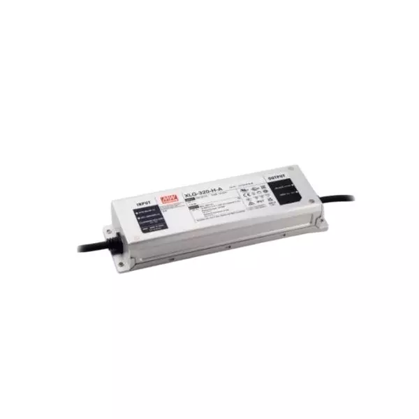 Mean Well XLG-320 Series LED Drivers Power Supply 1 Output 246 mm (9.685 inch) With Dimming, XLG-320-L-A