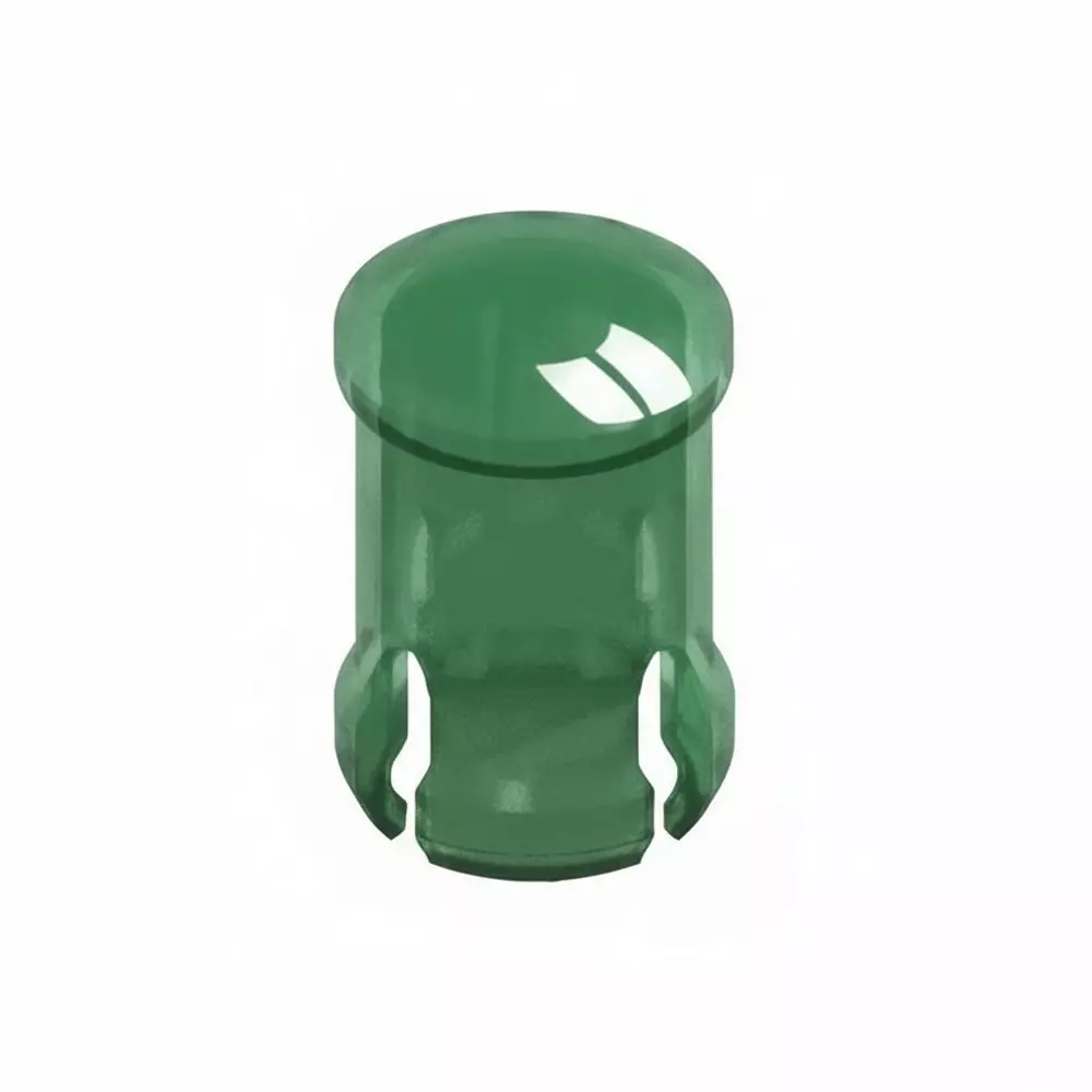 KEYSTONE LED Lens Caps Polycarbonate (PC) 5 mm LED Size Green, 8669