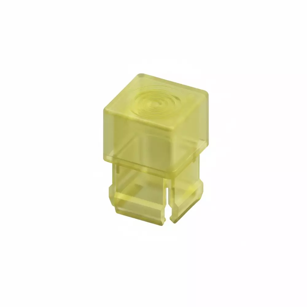 KEYSTONE LED Lens Caps Polycarbonate (PC) 5 mm LED Size Yellow, 8682