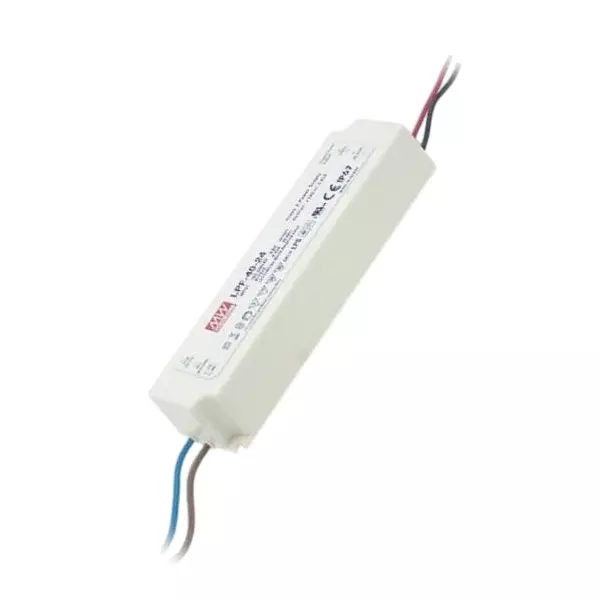Mean Well LED Drivers Power Supply Chassis Mount 1 Output 40 W, LPF-40-24