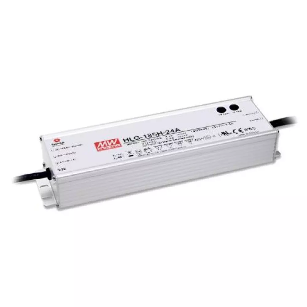 Mean Well LED Drivers Power Supply Chassis Mount 1 Output 200.2 W, HLG-185H-C1400B