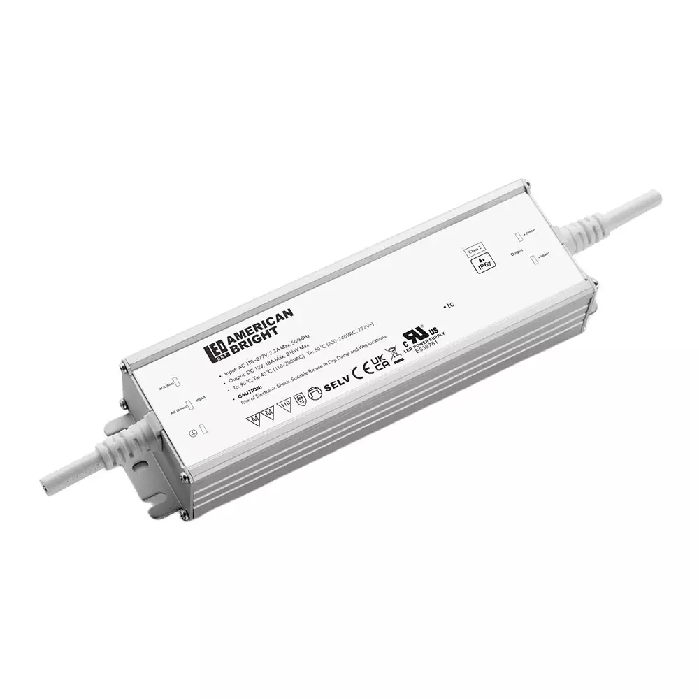 AMERICAN BRIGHT LED LED Drivers Power Supply Desktop Mount 1 Output 320 W, AB-D65320-V12-Q