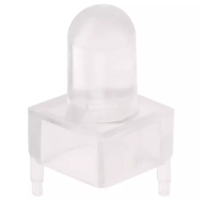 BIVAR PCB Mounted LED Light Pipe Clear Round Lens, VLP-300-R (Pack of 10 Pcs)