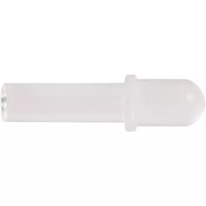 BIVAR Rear Panel Mount LED Light Pipe Clear Dome Lens, PLP5-500 (Pack of 5 Pcs)