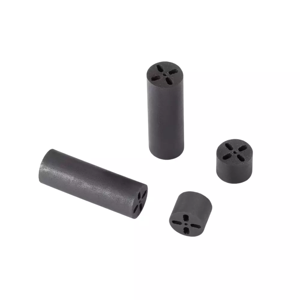 BIVAR Self-Retaining LED Mounts Extruded Polyvinyl Chloride Black, ELM 3-095