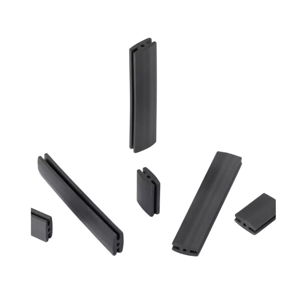 BIVAR Self-Retaining LED Mounts Extruded Polyvinyl Chloride T-1 3/4 (5 mm) LED Size Black, ERM 1-160