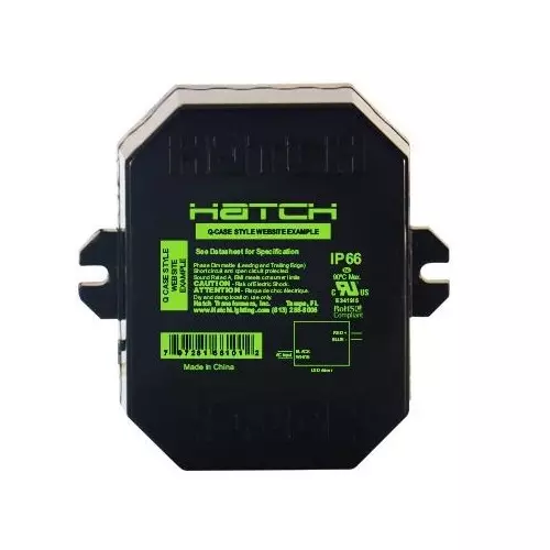 HATCH L Series Constant Current LED Drivers Series LED Drivers Power Supply 1 Output 78 mm (3.071 inch) With Dimming, LC25-0500P-120-Q