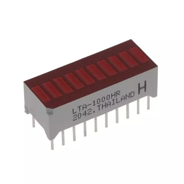 LITEON LED Light Bars 2000 ucd Luminous Intensity Red Illumination Color, LTA-1000HR