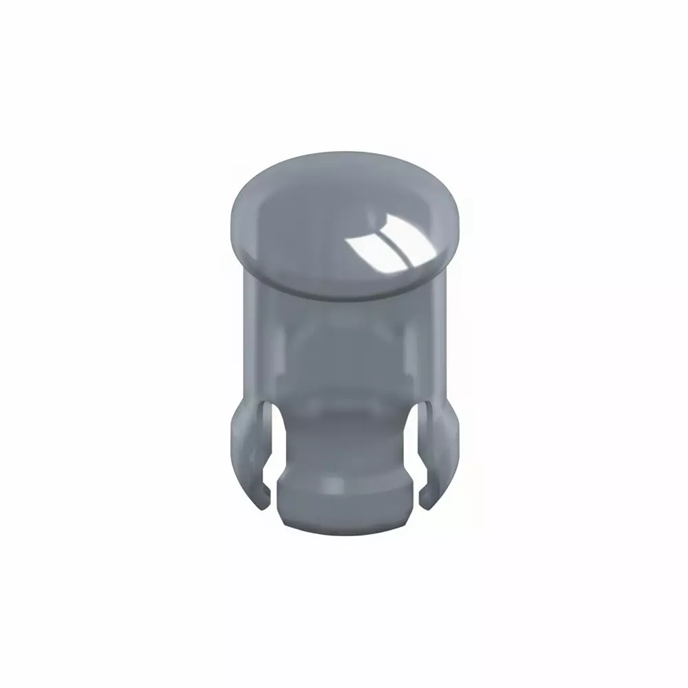 KEYSTONE LED Lens Caps Polycarbonate (PC) 5 mm LED Size Clear, 8671