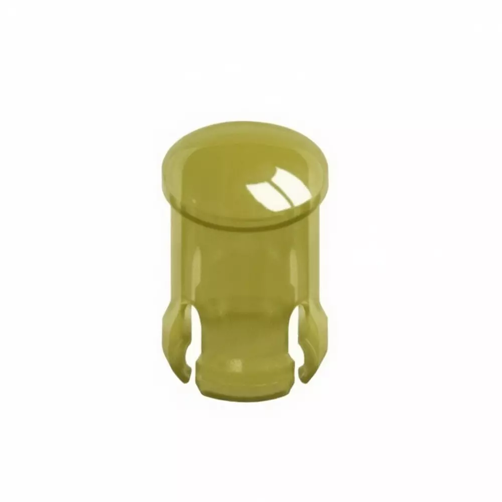 KEYSTONE LED Lens Caps Polycarbonate (PC) 3 mm LED Size Yellow, 8658