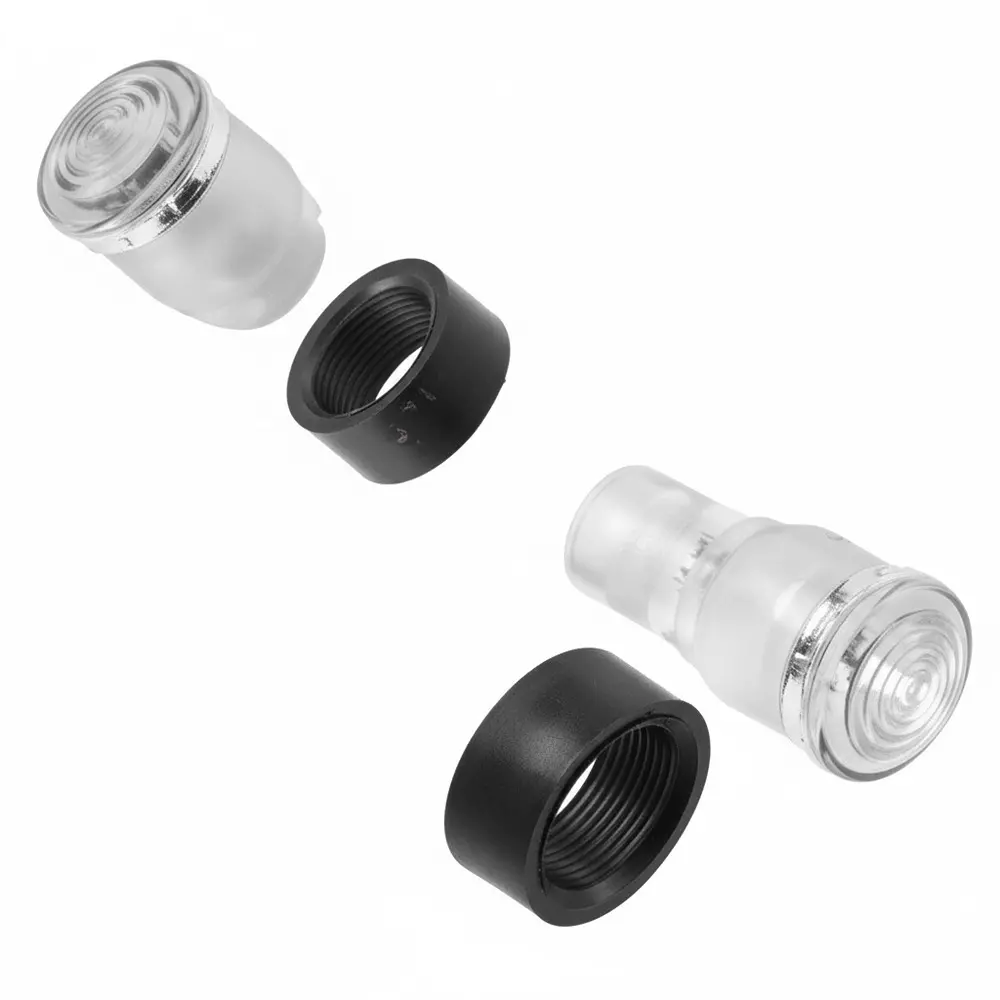 VCC Rigid Light Pipes Acrylic, Optical Grade Vertical Orientation 13.46 mm Body Length, LMS_053_GTP