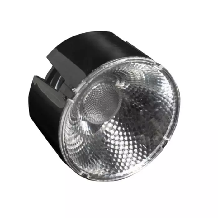 Ledil LED Lens Polymethyl Methacrylate Round Shape 15°, CP17400_YASMEEN-50-S-C