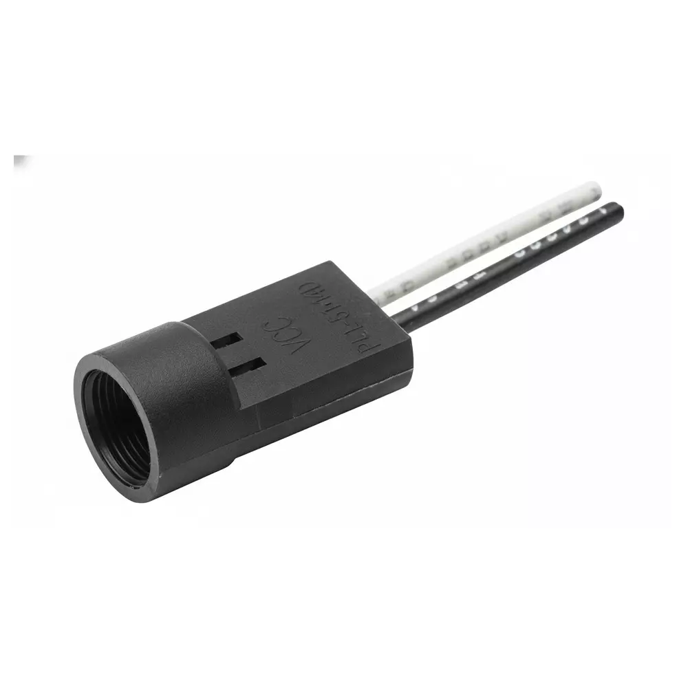 VCC Holders Thermoplastic (TP) T-1 (3 mm) with Wire Leads, T-1 3/4 (5 mm) LED Size Red with Wire Leads, CNX_C_X_2_1_24