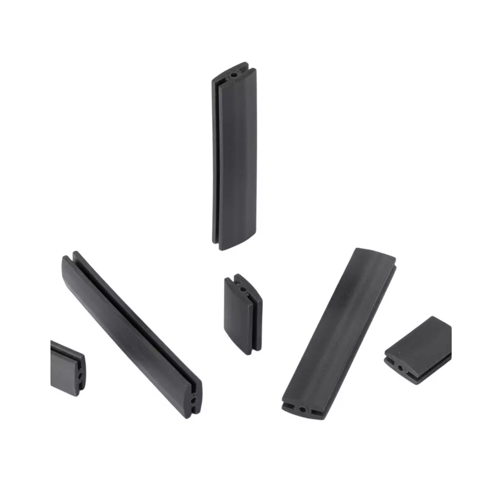 BIVAR Self-Retaining LED Mounts Extruded Polyvinyl Chloride T-1 3/4 (5 mm) LED Size Black, ERM 1-900