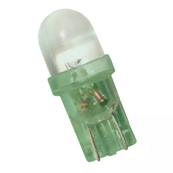 JKL COMPONENTS Single Color Based LEDs 20 mA If - Forward Current 24 V Vf - Forward Voltage Green, LE-0509-02G