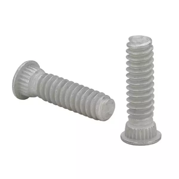 PEM Broaching Studs Fasteners Steel 10-32, KFH-032-8ET