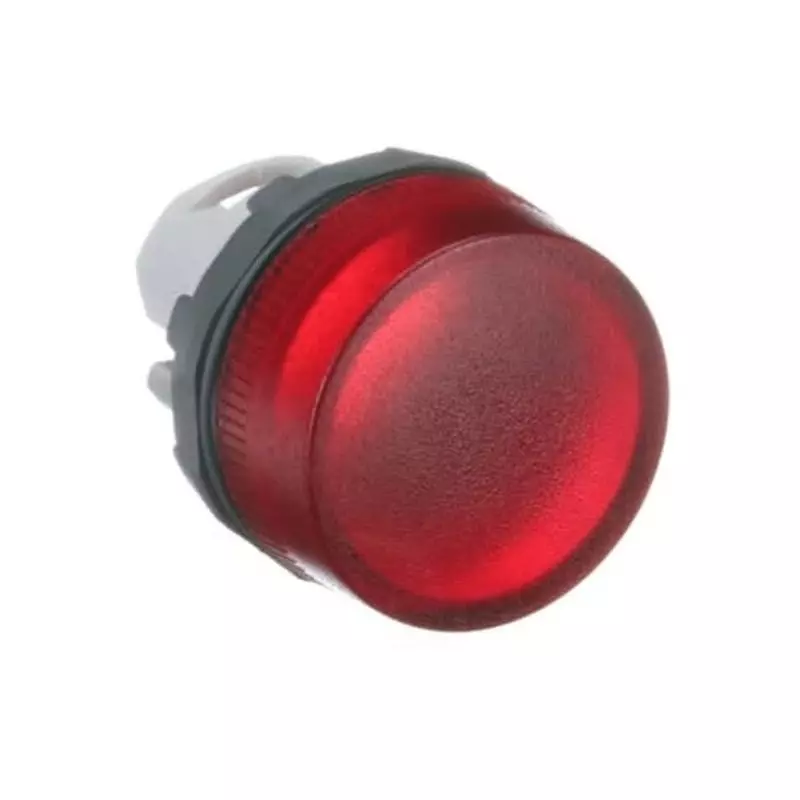 ABB Red Pilot Light Head, 22mm Cutout CombiLine-Modular II Series, 1SFA611400R1001ML1-100R