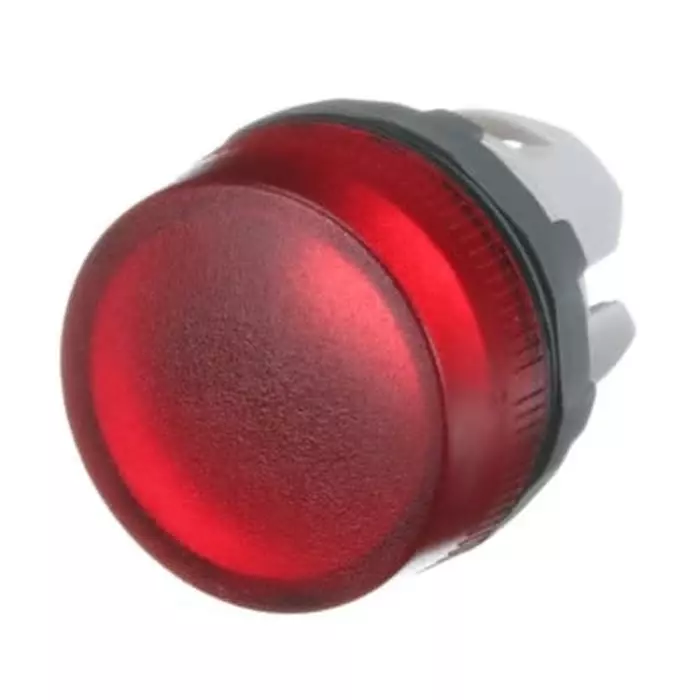 ABB Red Pilot Light Head, 22mm Cutout CombiLine-Modular II Series, 1SFA611400R1001ML1-100R