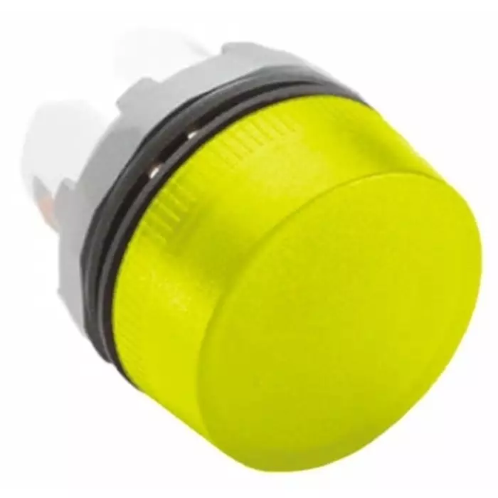 ABB Yellow Pilot Light Head, 22mm Cutout CombiLine-Modular II Series, 1SFA611400R1003ML1-100Y