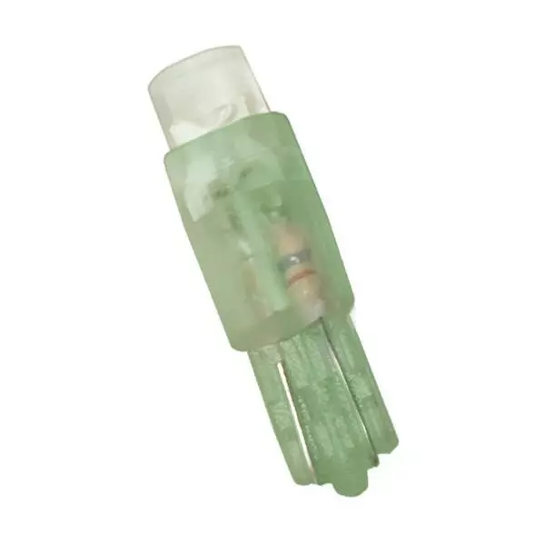 JKL COMPONENTS Single Color Based LEDs 15 mA If - Forward Current 24 V Vf - Forward Voltage Green, LE-0509-01G