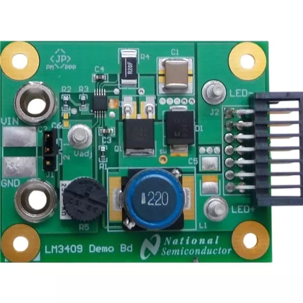 TEXAS INSTRUMENTS LM3409 Series Evaluation Boards 42 V Operating Supply Voltage, LM3409EVAL/NOPB