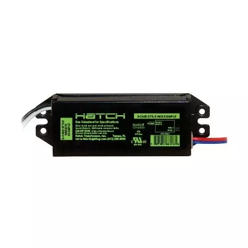 HATCH L Series Constant Current LED Drivers Series LED Drivers Power Supply 1 Output 121.9 mm (4.799 inch) With Dimming, LC16-0700P-120-D