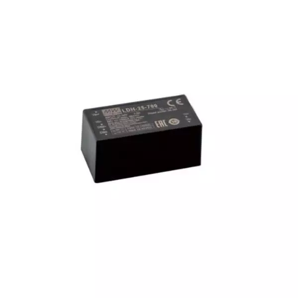 Mean Well LDH-25 Series LED Drivers Power Supply 1 Output 52.4 mm (2.063 inch) With Dimming, LDH-25-350