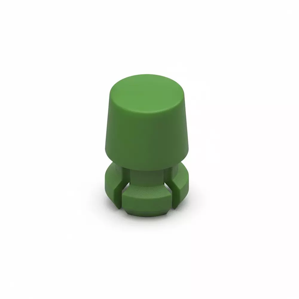 KEYSTONE LED Lens Caps Polycarbonate (PC) 5 mm LED Size Green, 8663