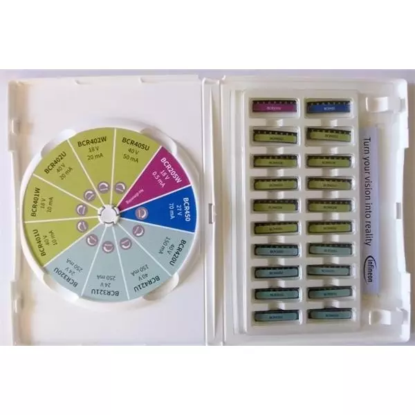 Infineon Sample Kit 5 to 40 V Operating Supply Voltage, KITLEDBCRSAMPLESTOBO1