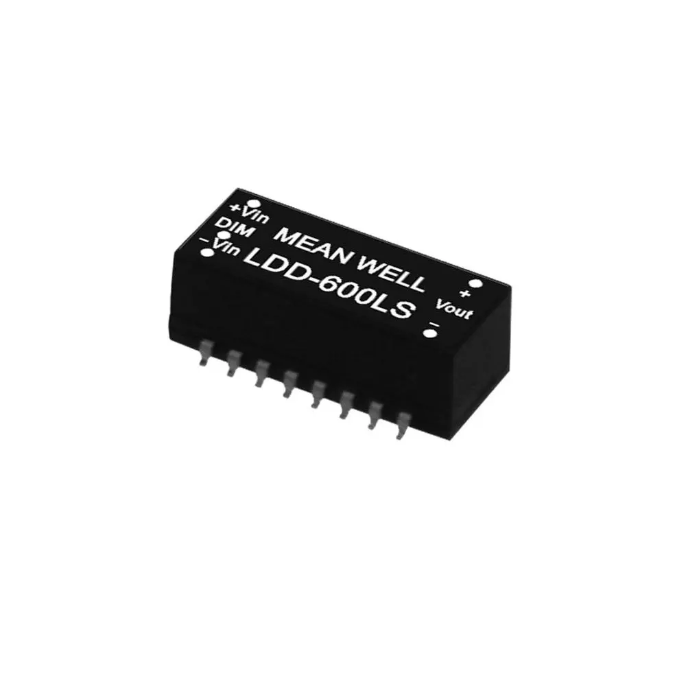 Mean Well LED Drivers Power Supply SMD/SMT Mount 2 Output 20 W, LDD-700LS