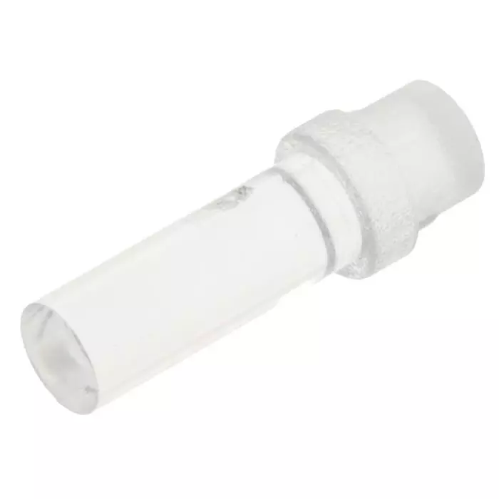 BIVAR Panel Mount LED Light Pipe Clear Flat Lens, PLP1-350-F (Pack of 10 Pcs)