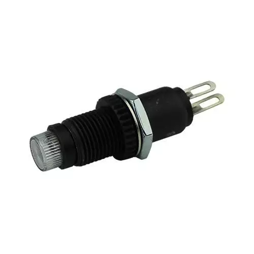 VCC 90 Series Sockets 30 mm Body Length 20.32 mm Panel Thickness Black, PS90