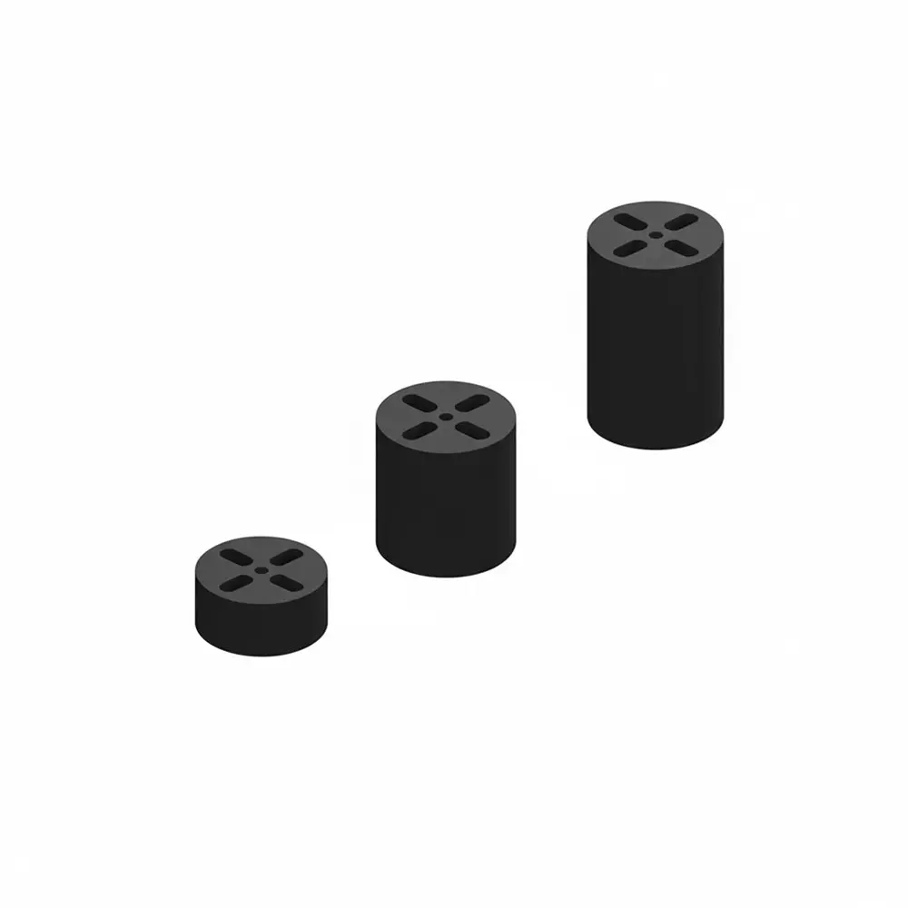 KEYSTONE LED Spacers Polyvinyl Chloride (PVC) T-1 (3 mm), T-1 3/4 (5 mm) LED Size Black, 8912