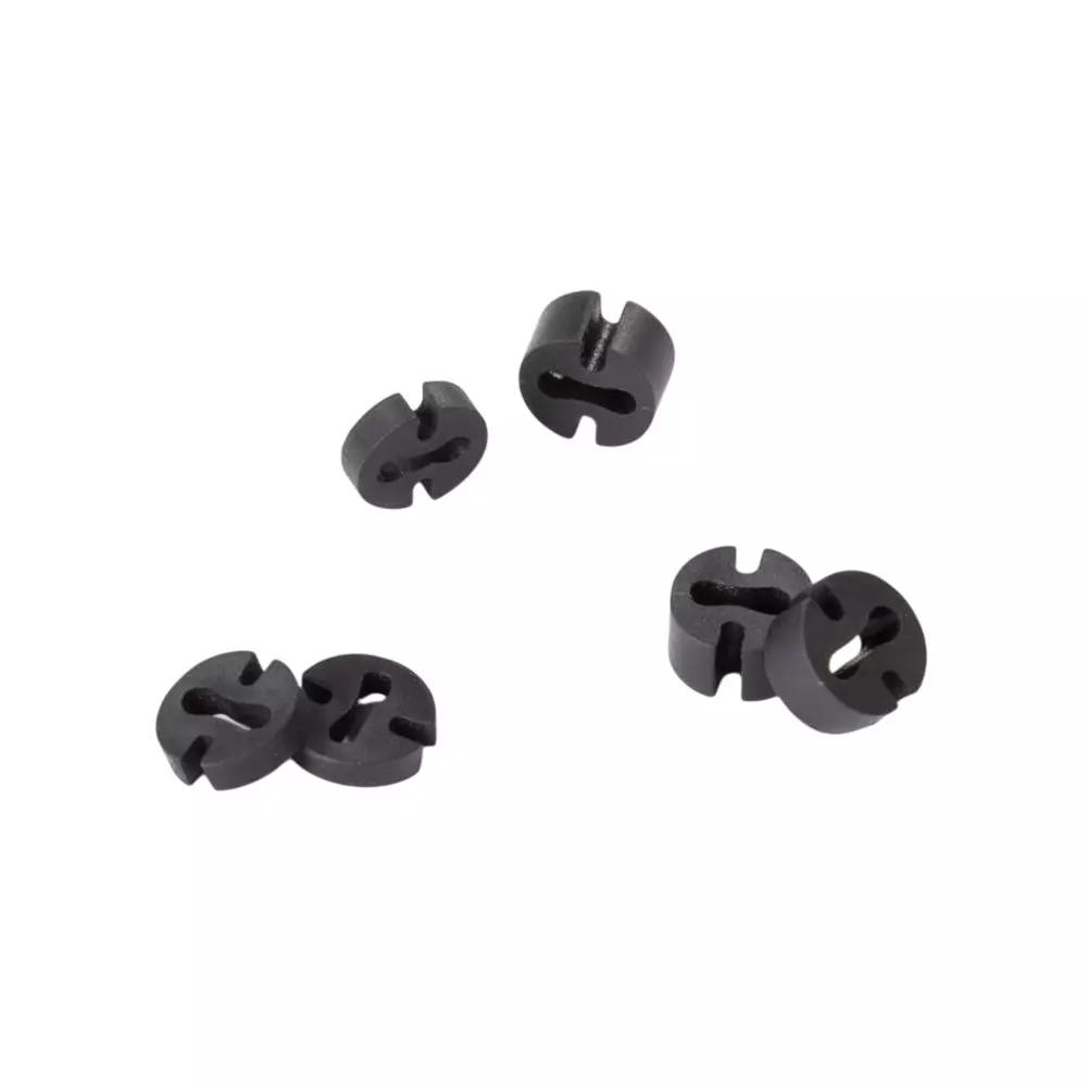 BIVAR Self-Retaining LED Mounts Extruded Polyvinyl Chloride 12.7 mm Body Length Black, ELM 2-7MM