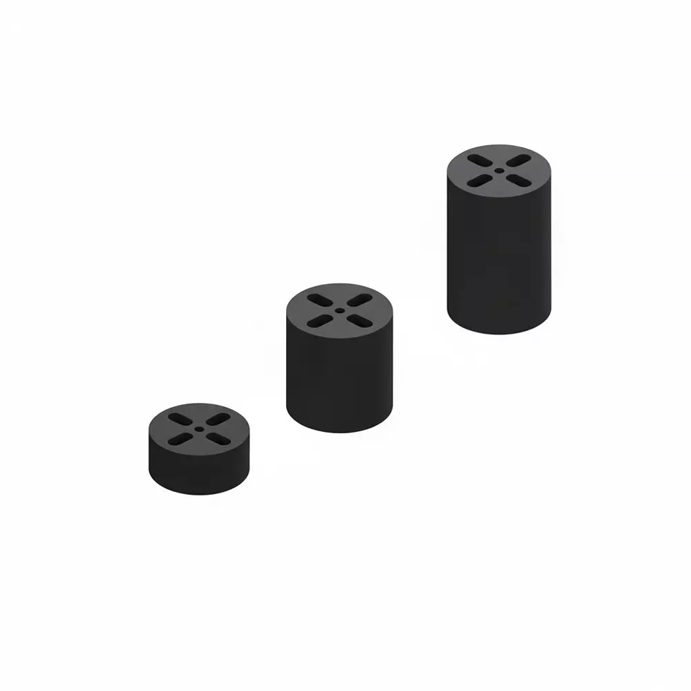 KEYSTONE LED Spacers Polyvinyl Chloride (PVC) T-1 (3 mm), T-1 3/4 (5 mm) LED Size Black, 8910