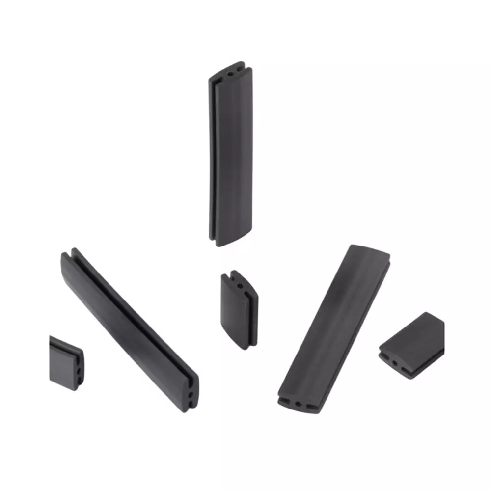 BIVAR Self-Retaining LED Mounts Extruded Polyvinyl Chloride T-1 3/4 (5 mm) LED Size Black, ERM 1-490