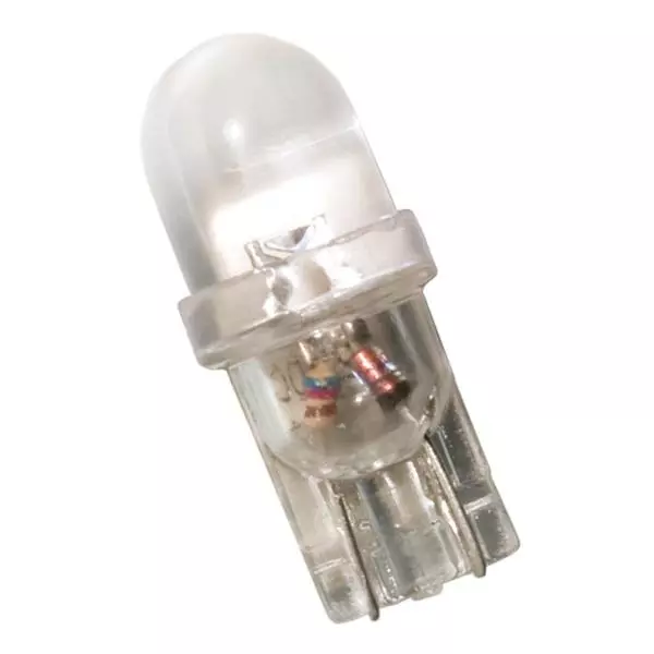 JKL COMPONENTS Single Color Based LEDs 20 mA If - Forward Current 24 V Vf - Forward Voltage White, LE-0509-02W