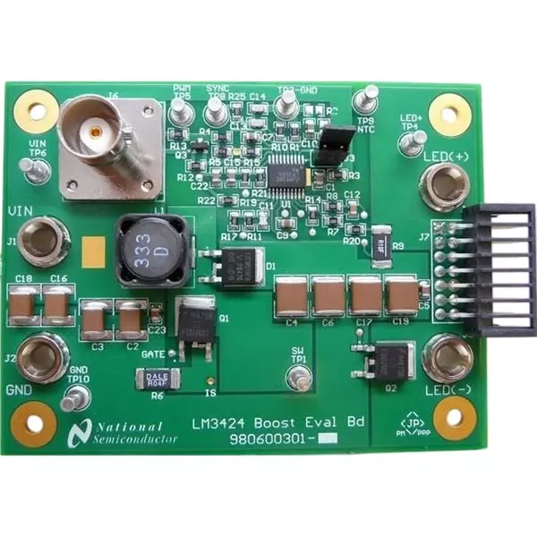 TEXAS INSTRUMENTS LM3424 Series Evaluation Boards 10 to 26 V Operating Supply Voltage, LM3424BSTEVAL/NOPB