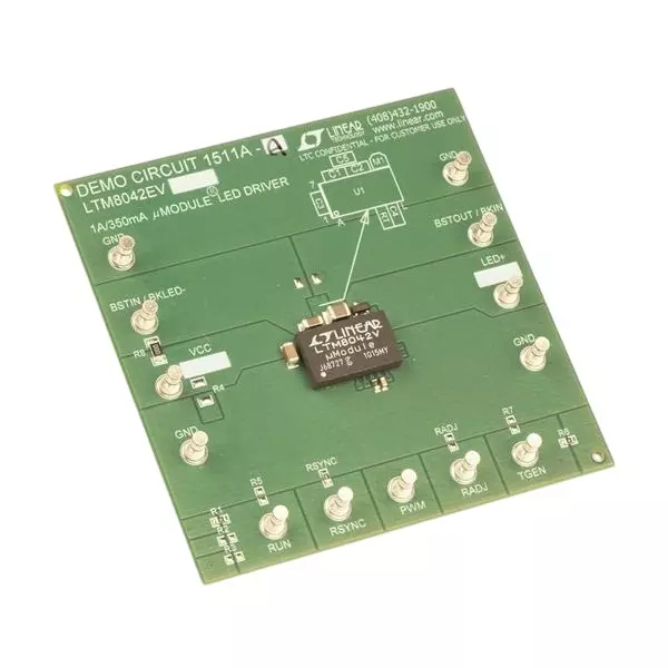Analog Devices LTM8042 Series Demonstration Boards 3 to 30 V Operating Supply Voltage, DC1511A-A