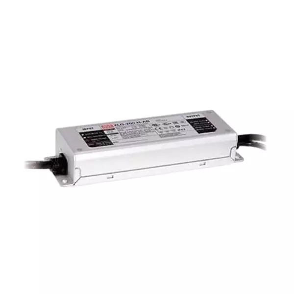 Mean Well LED Drivers Power Supply Chassis Mount 1 Output With Dimming, XLG-200-H-AB