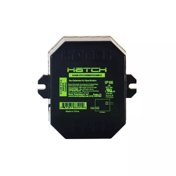 HATCH LC25 Series LED Drivers Power Supply 1 Output 78 mm (3.071 inch) With Dimming, LC25-0350P-120-Q