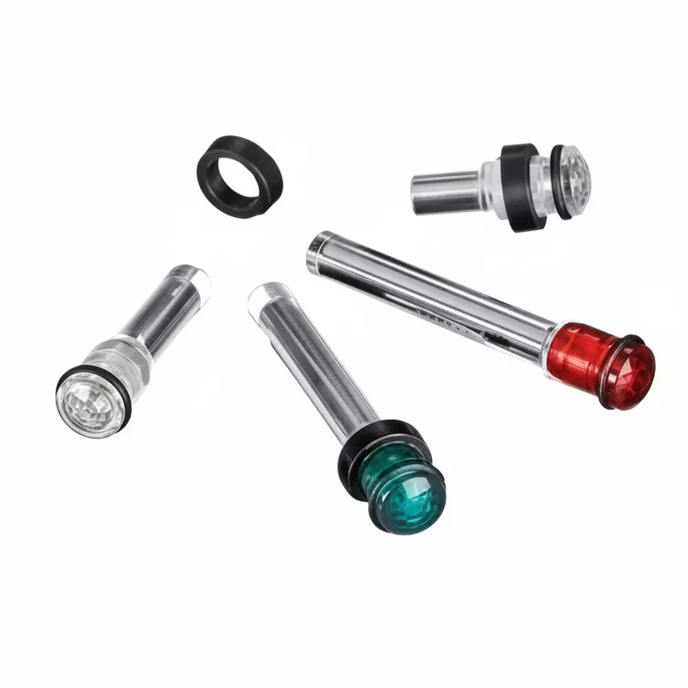 VCC Rigid Light Pipes Acrylic, Optical Grade Vertical Orientation 16.26 mm Body Length, LSS_064_YTP